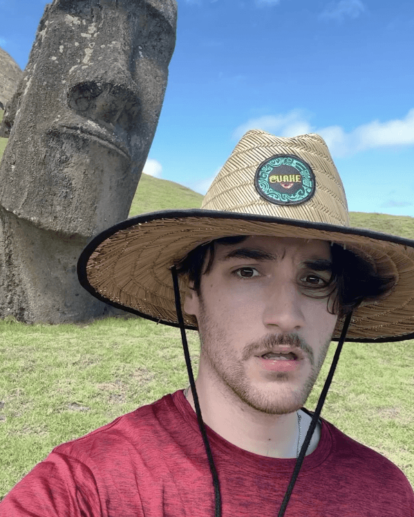 Woman looking at camera