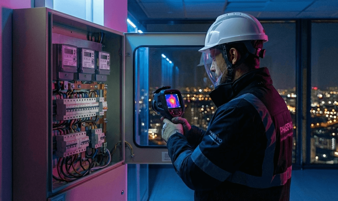 Technicien phasévo intervention thermographie Q19