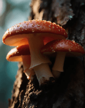 Desk with puzzles and colorful wall art