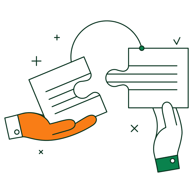 Yellow light bulb illustration on black background