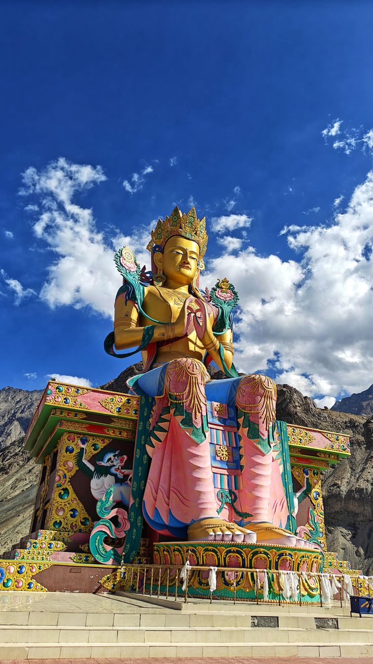 Diskit monastery leh ladakh