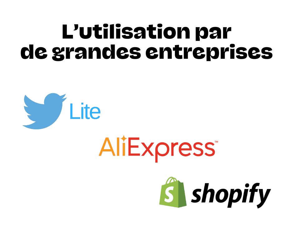 Logos entreprise utilisant PWA