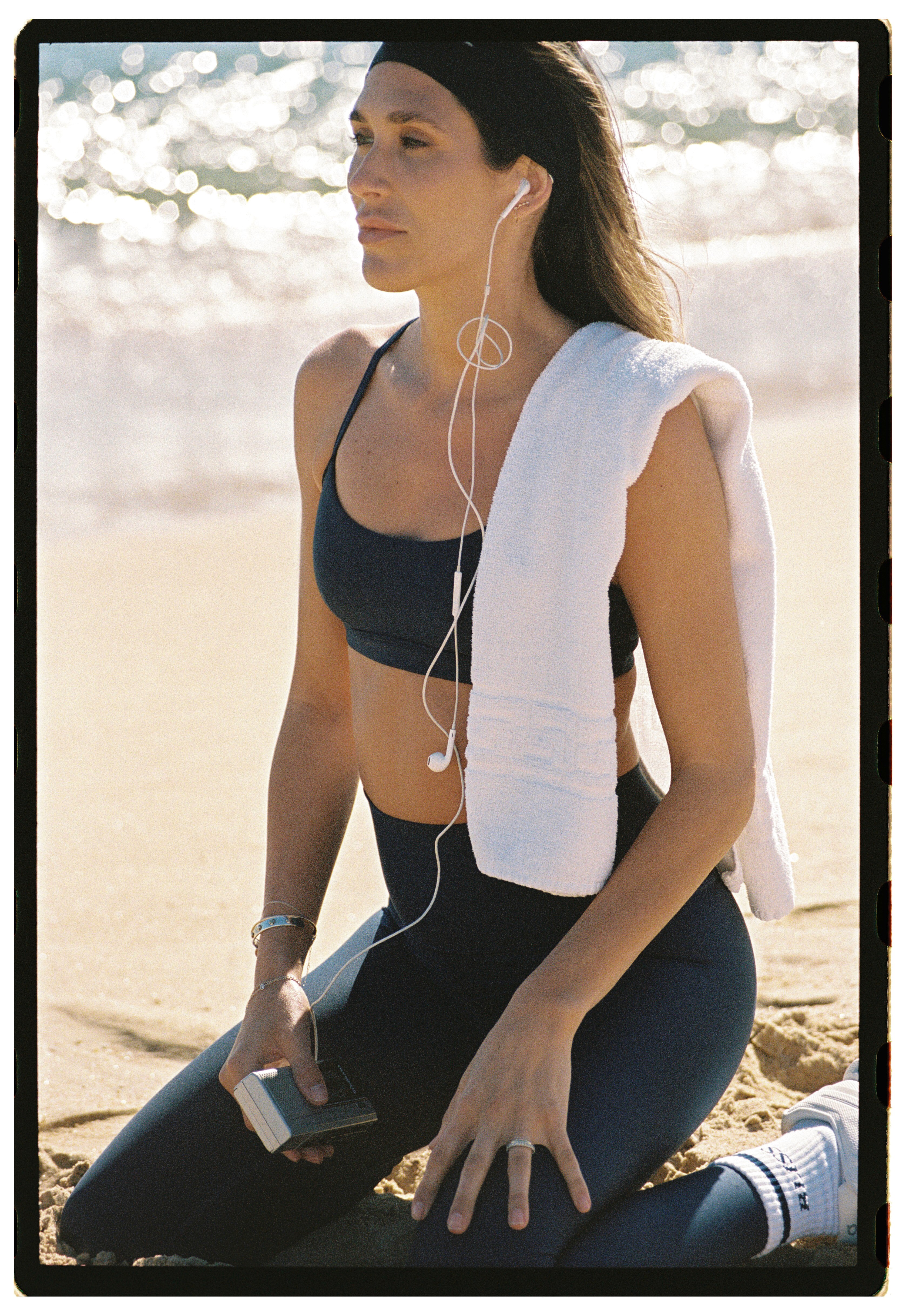 Blurred portrait of woman