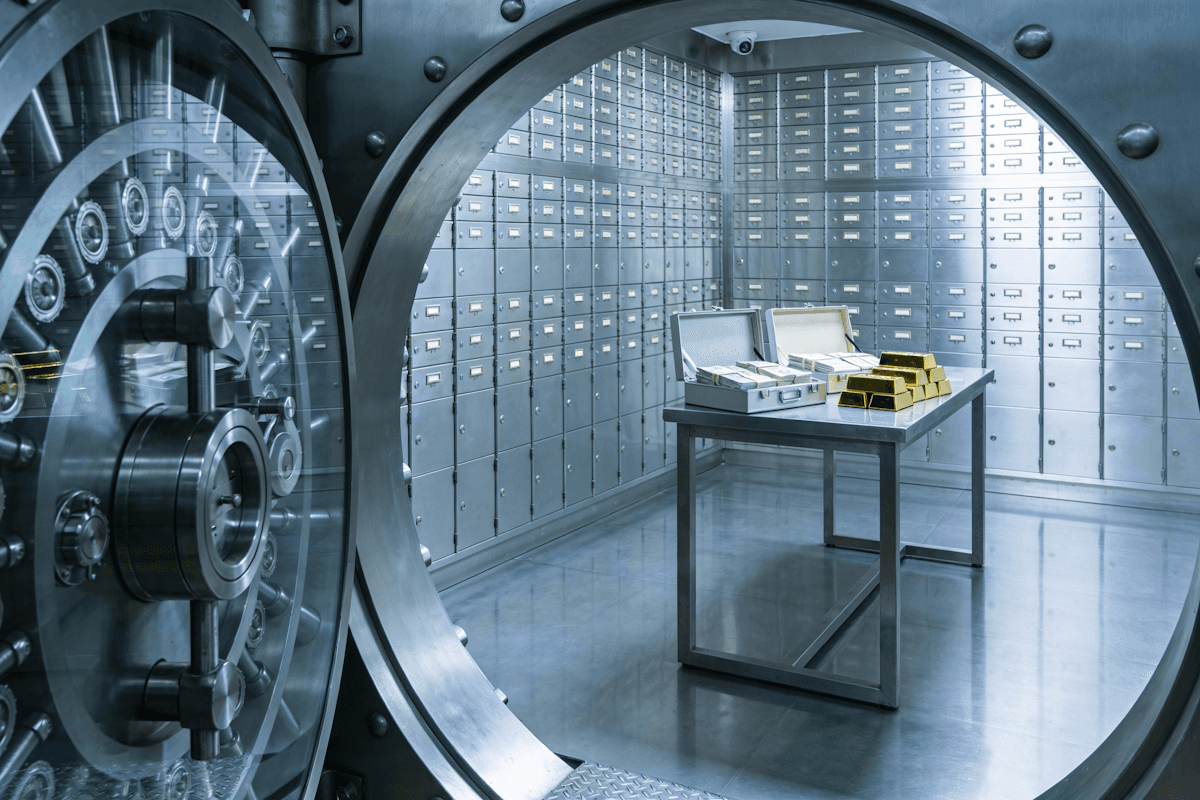 Picture of a vault