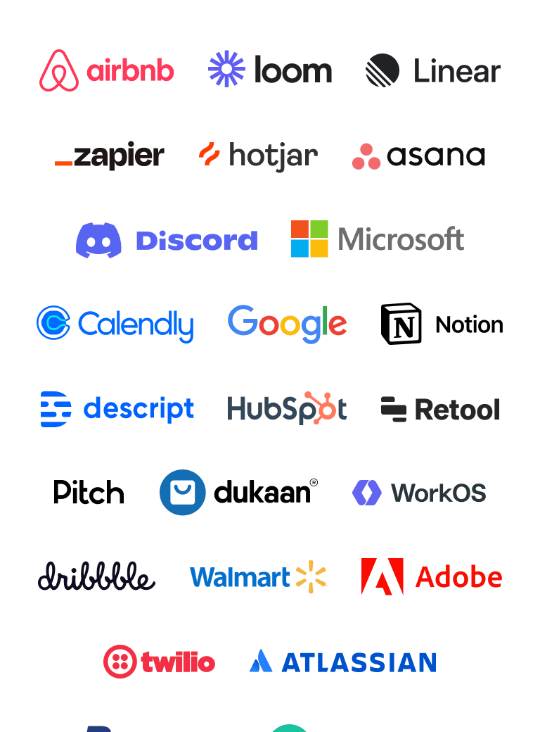 Landify UI Kit: Real Brand Logos