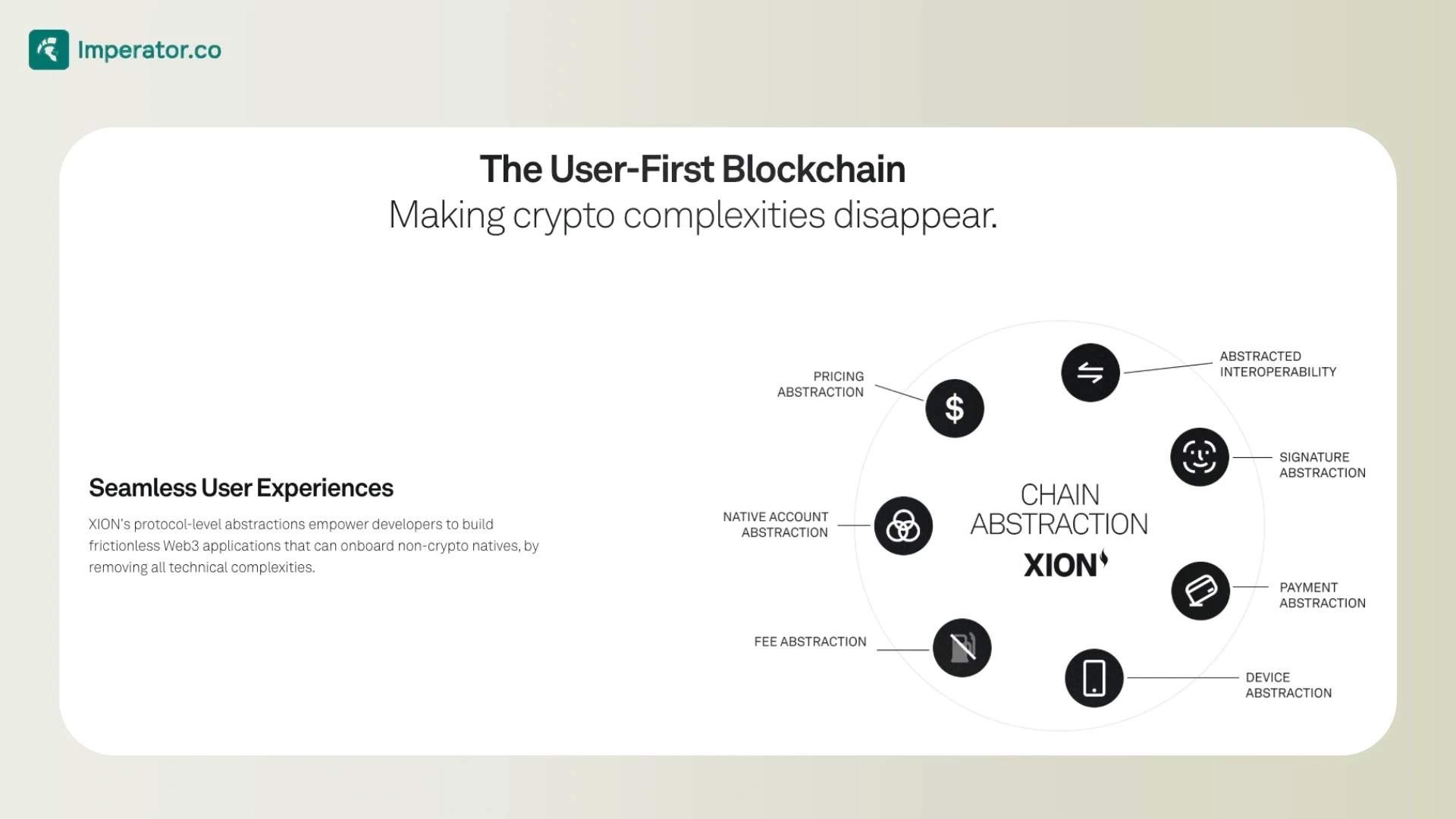 xion blockchain user experience