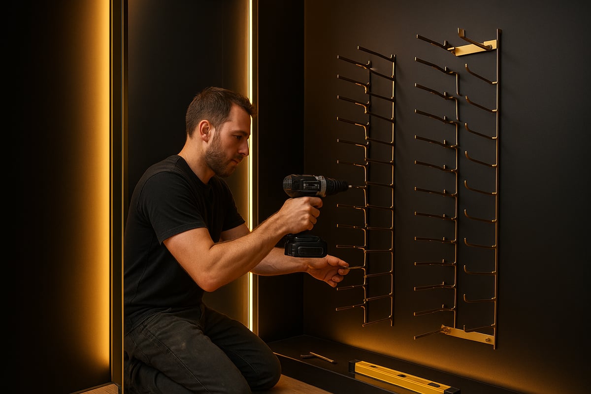 Step-by-Step Installation Guide for Residential Wine Walls