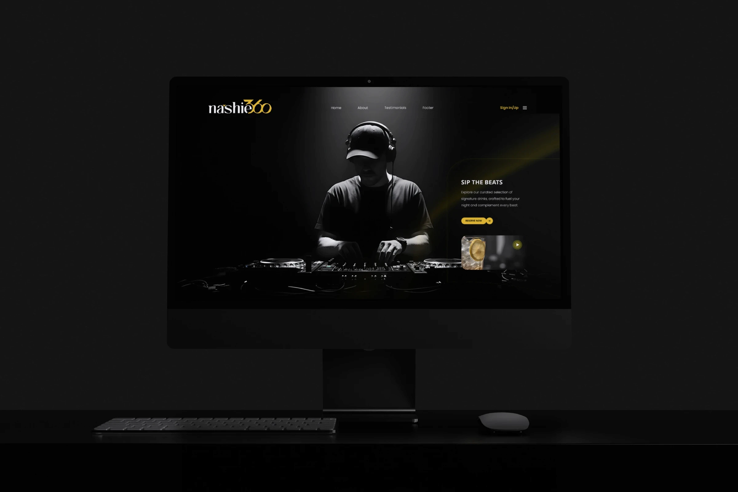 Aspire reusable rocket standing in desert landscape, future orbital launch system