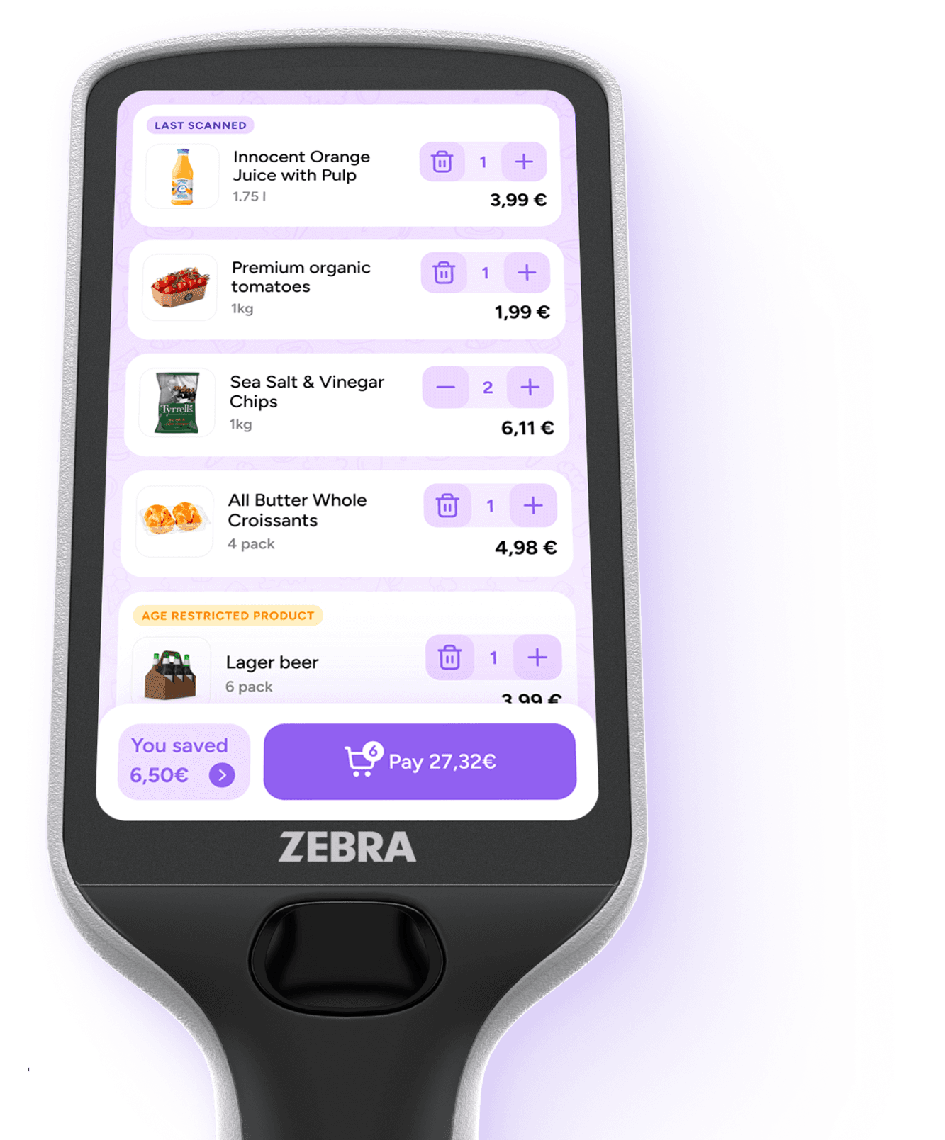 shopreme scan and go on handheld scanners - header image