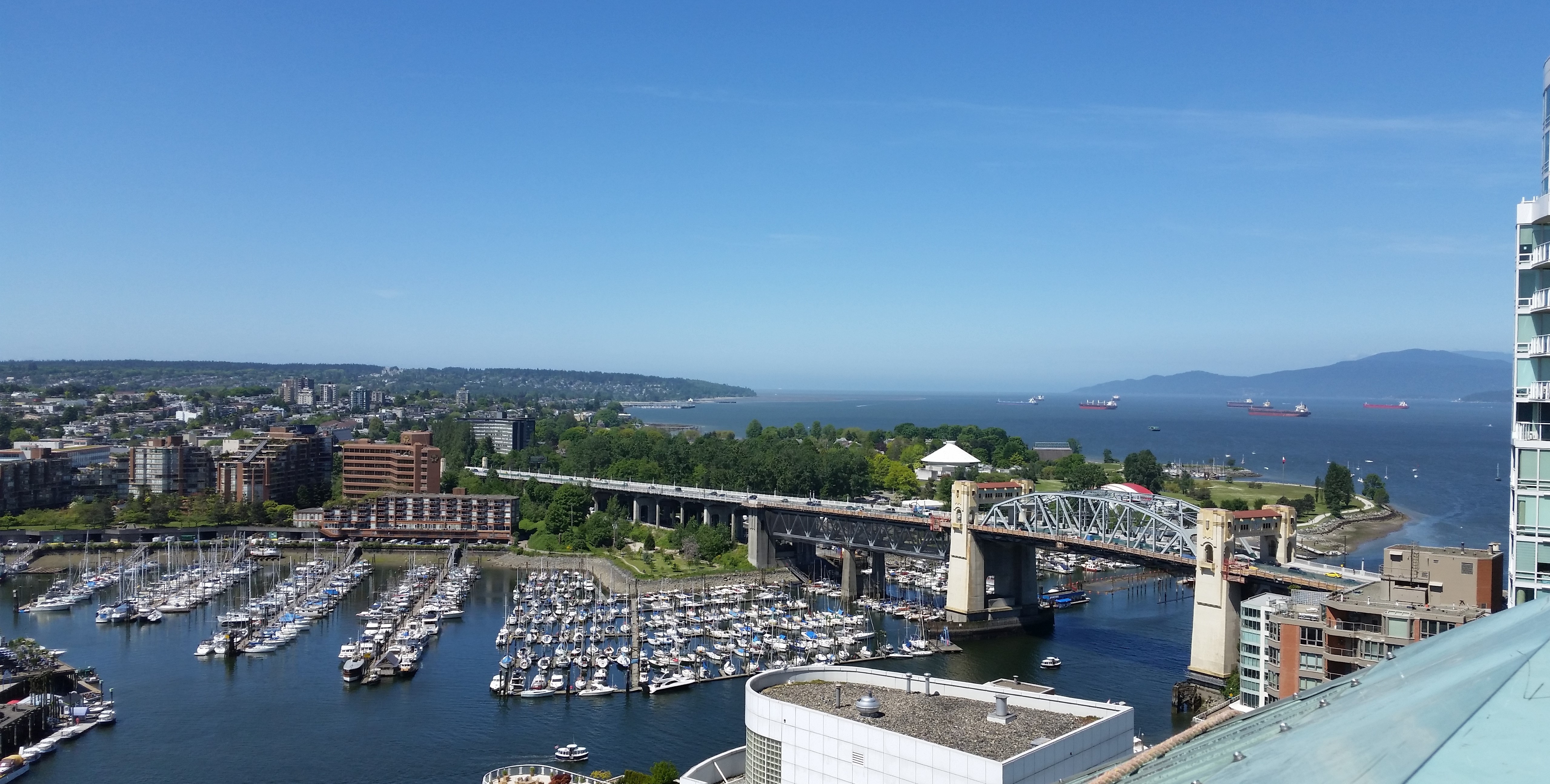 Vancouver Skyline looking South