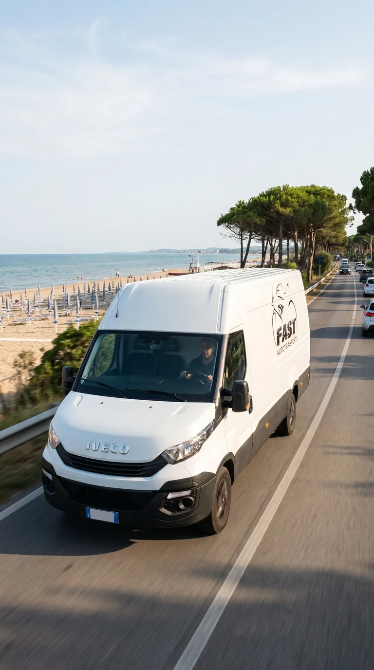 Furgone FAST per trasporto moto a Ravenna