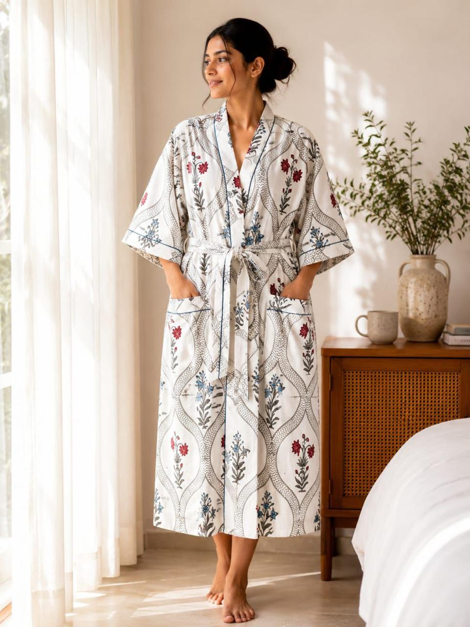 Ogee Blossom Robe