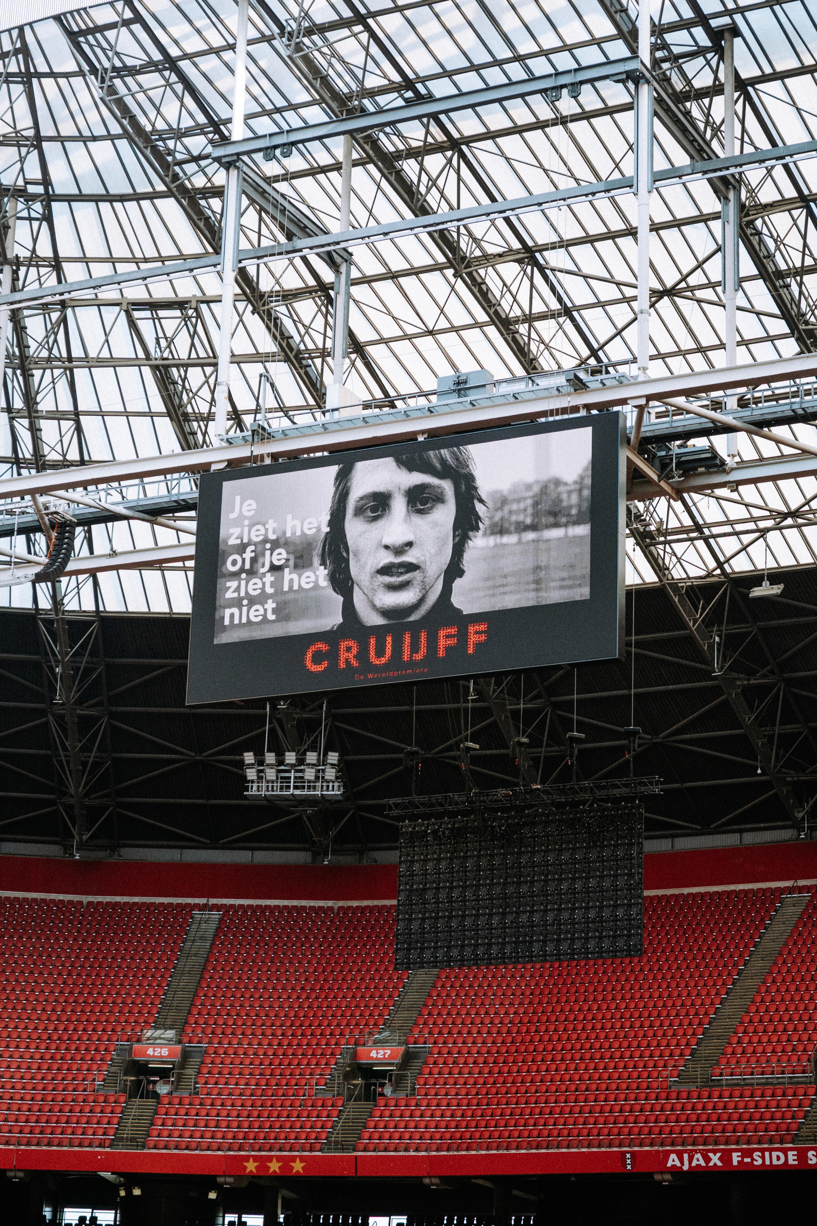 Cruyff Premiere at the Johan Cruyff ArenA stadium