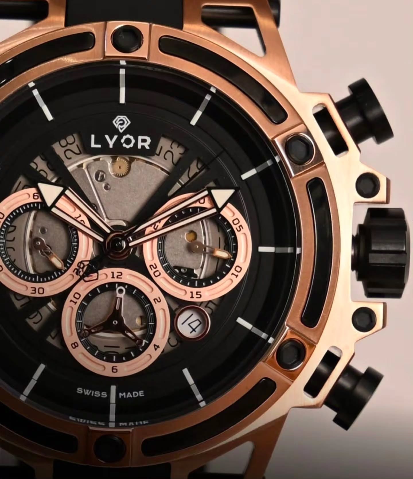 ALTURA watch on a man's wrist