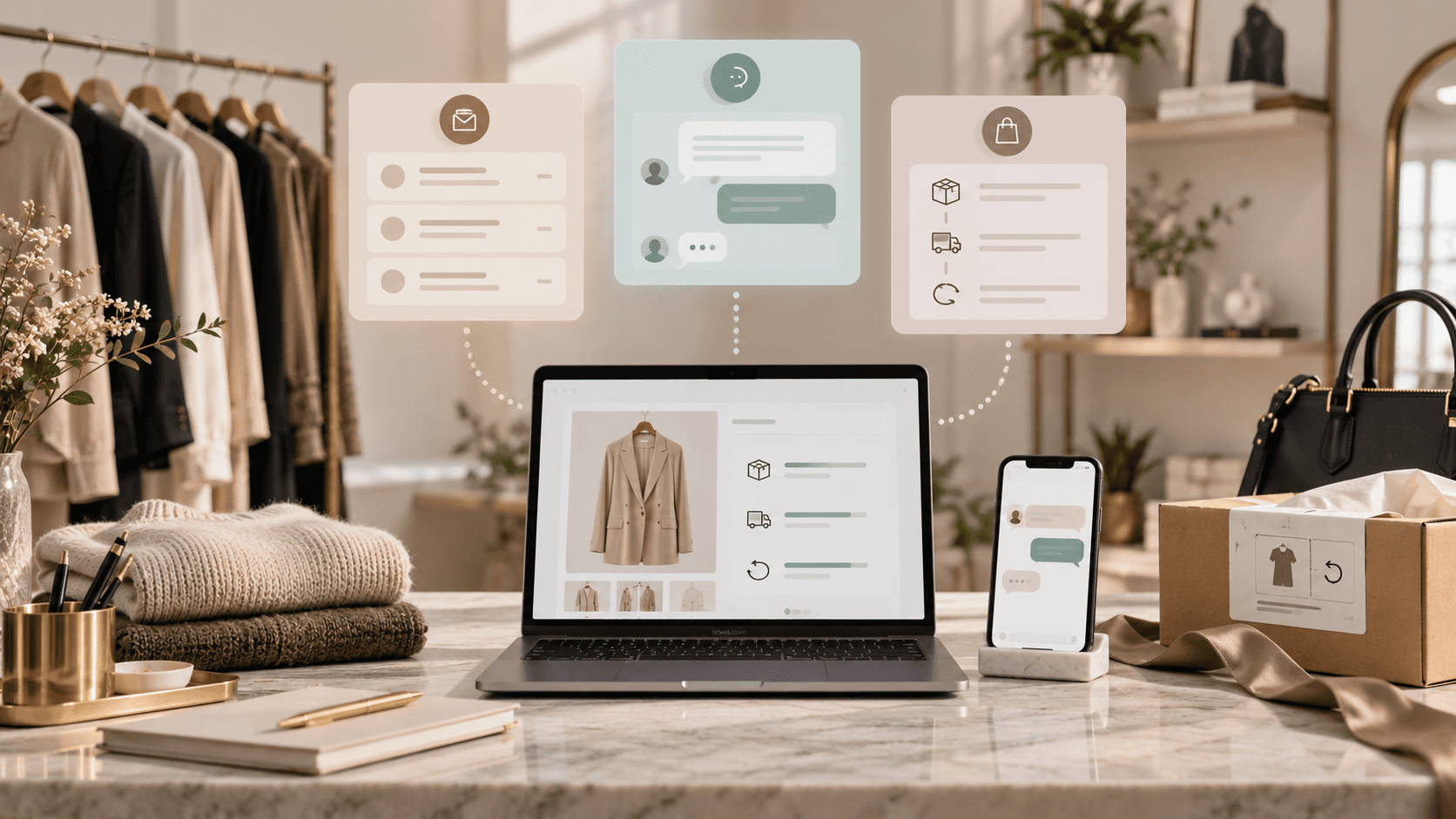 Cover image for an Elara Journal blog post about AI styling and fashion commerce