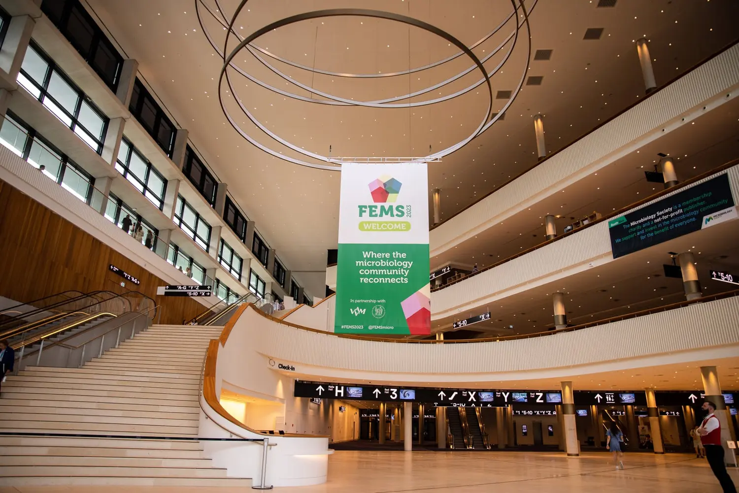 FEMS Microbiology Hamburg entrance hall