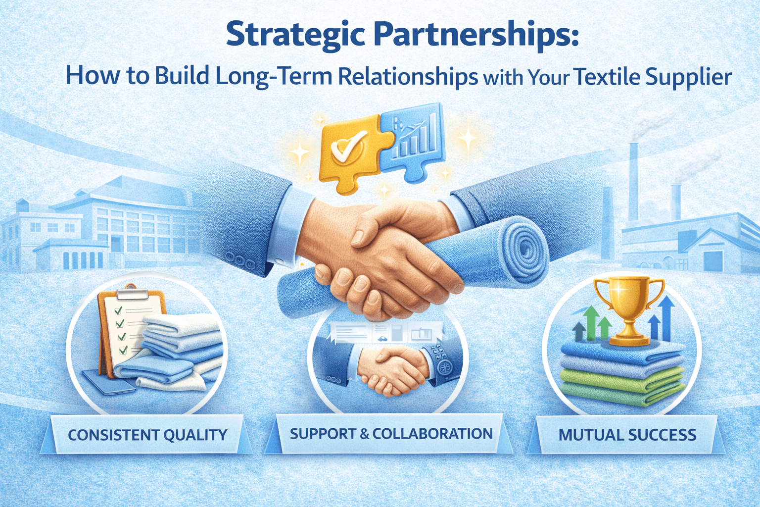 Strategic Partnerships: How to Build Long-Term Relationships with Your Textile Supplier