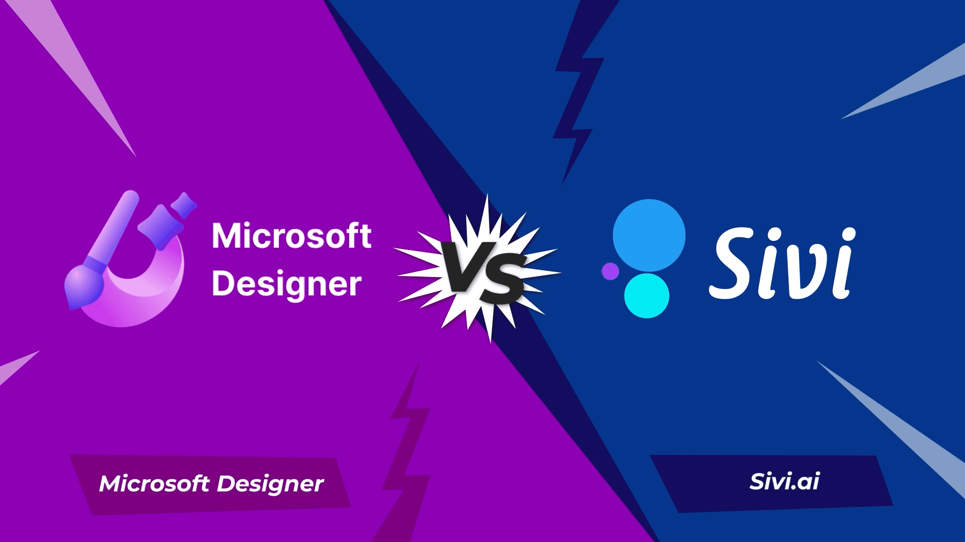 Microsoft Designer vs Sivi