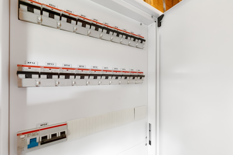 Modern residential electrical switchboard