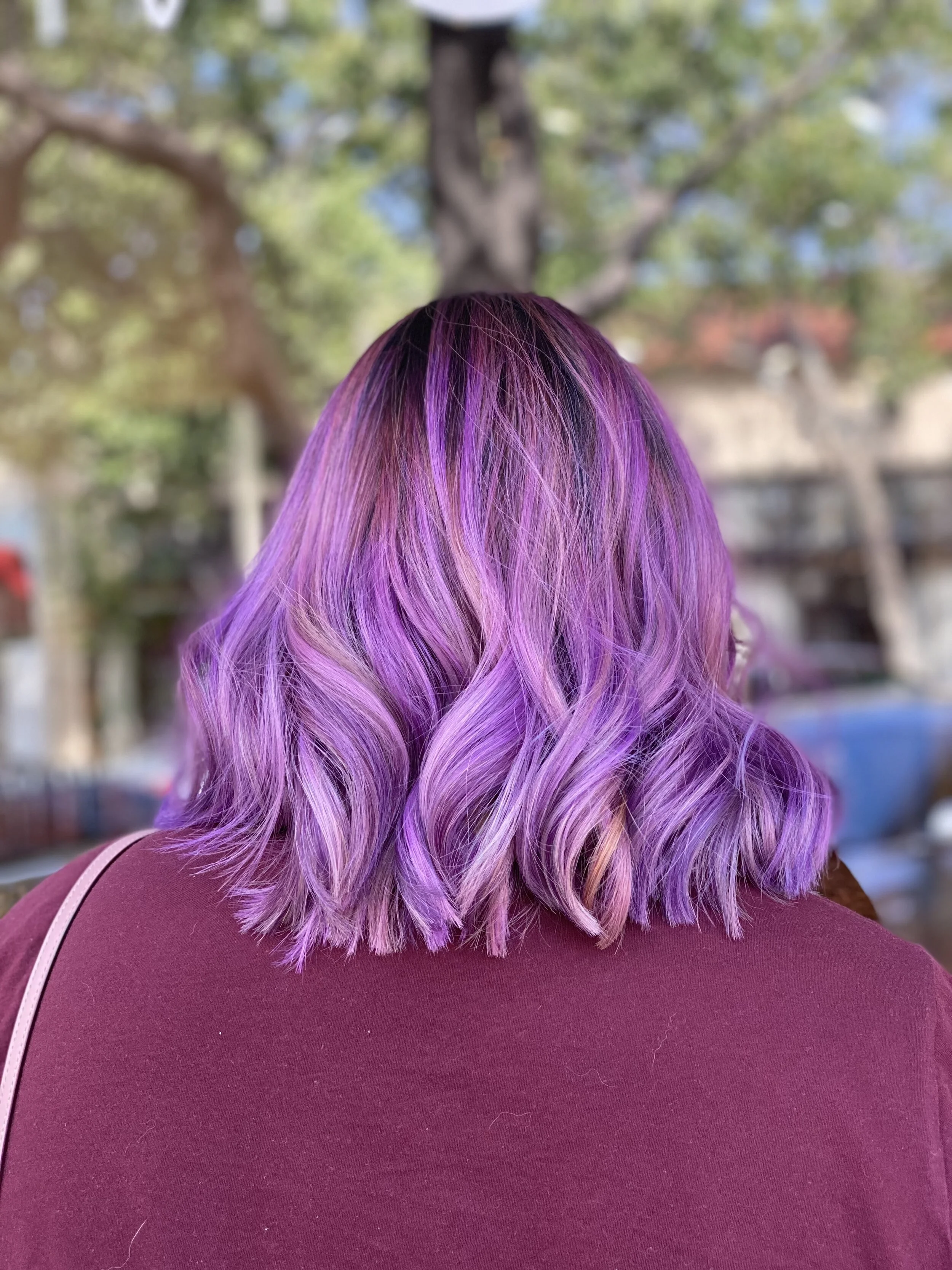 Modern layered cut by Jennifer