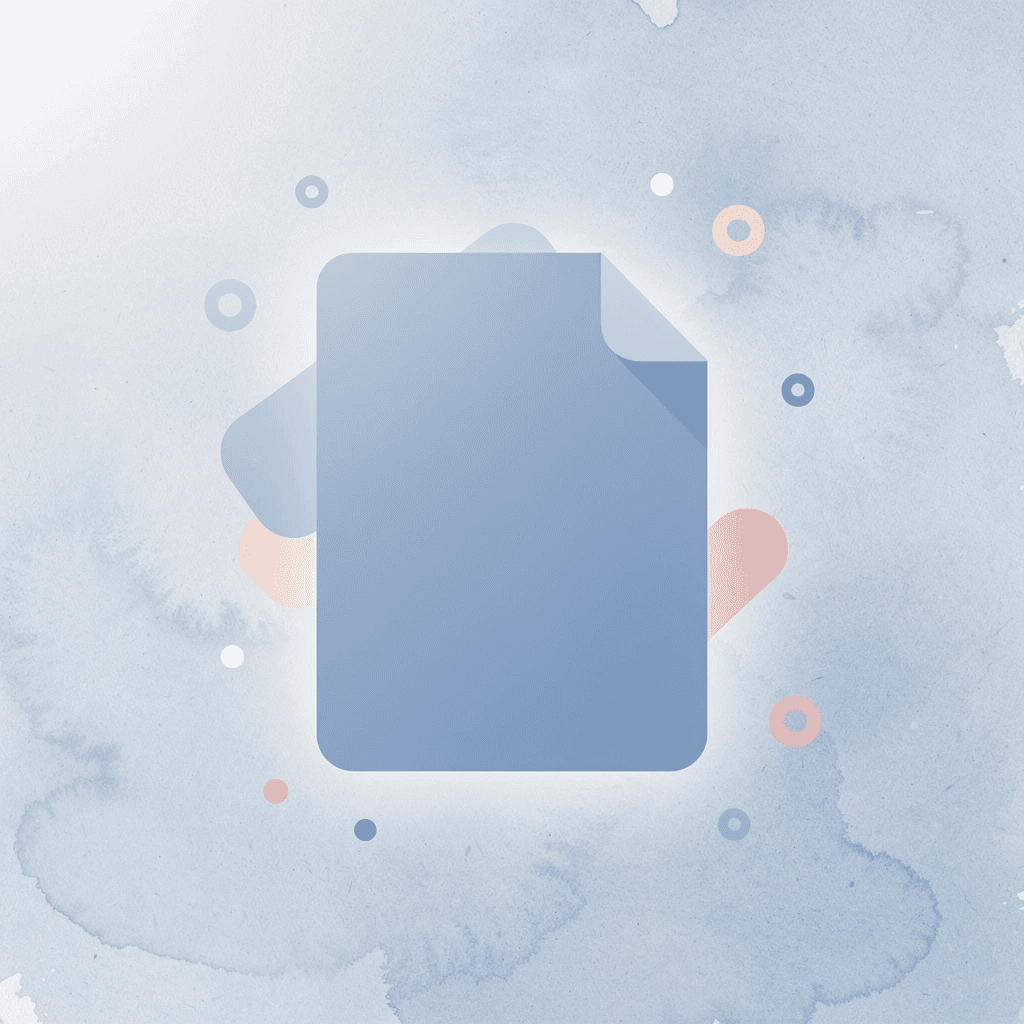 File icon highlighting document preparation importance