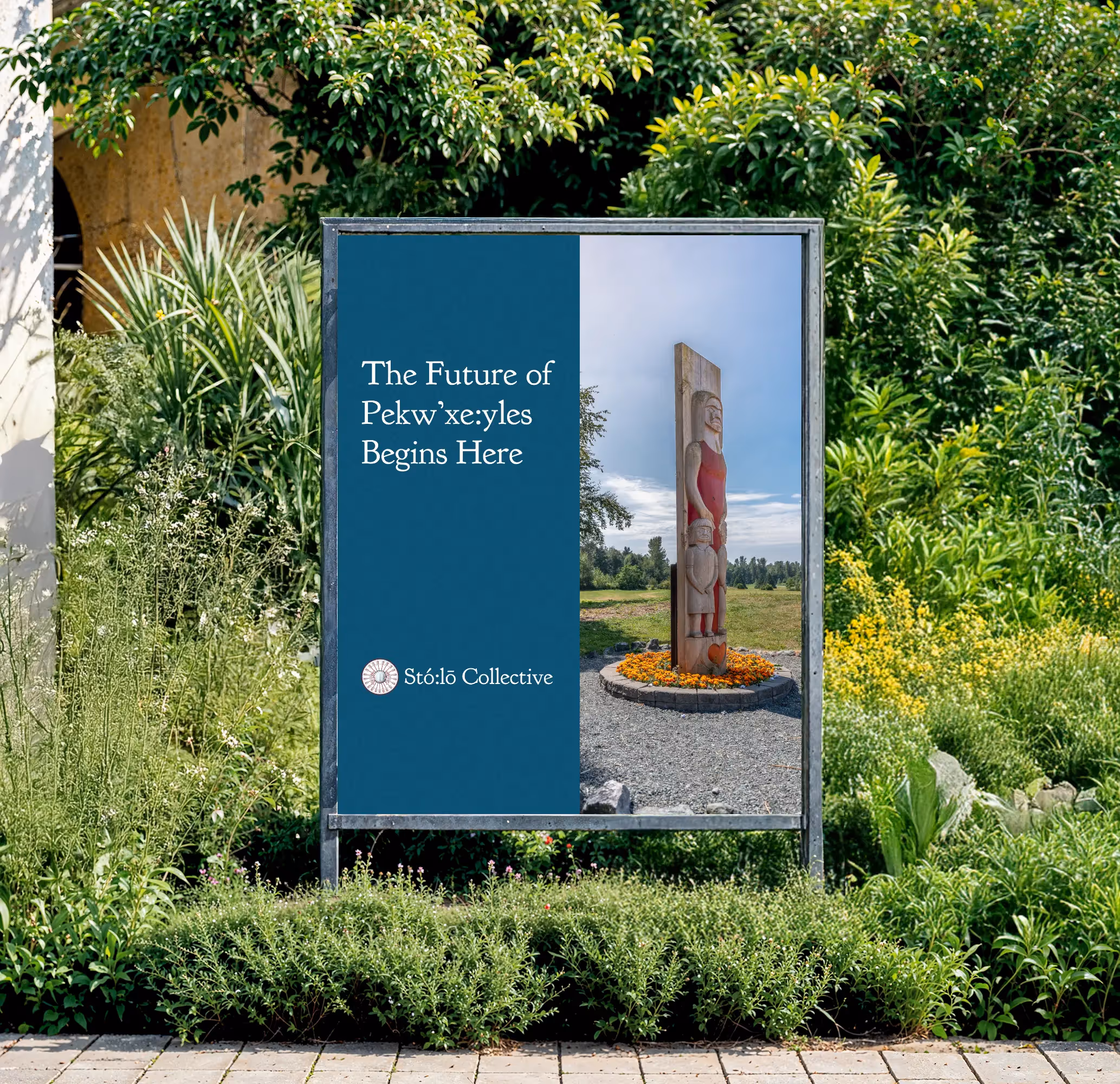 Stó:lō Collective landscape photography showing the project environment and outdoor setting design detail