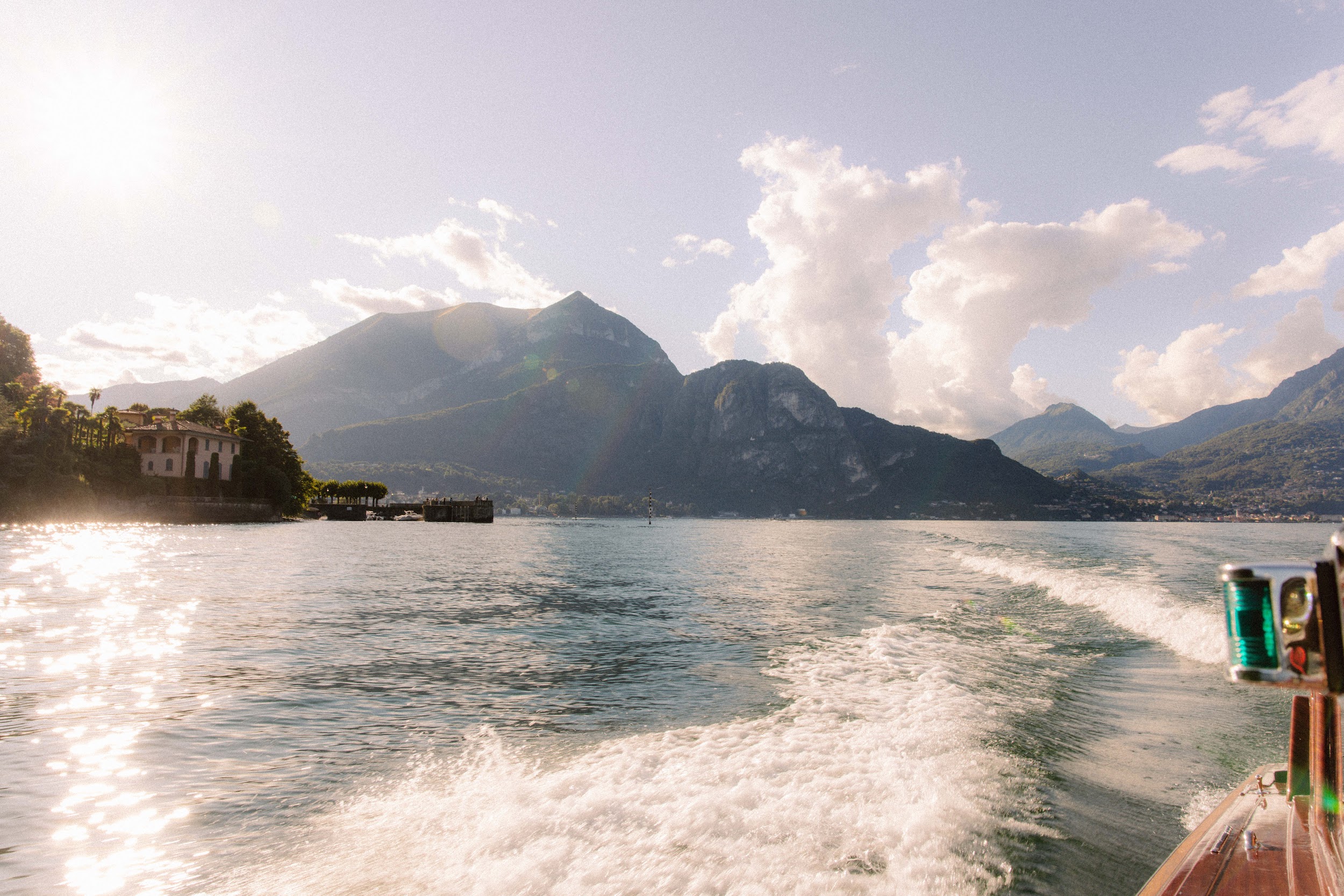 Yacht in the middle of sea