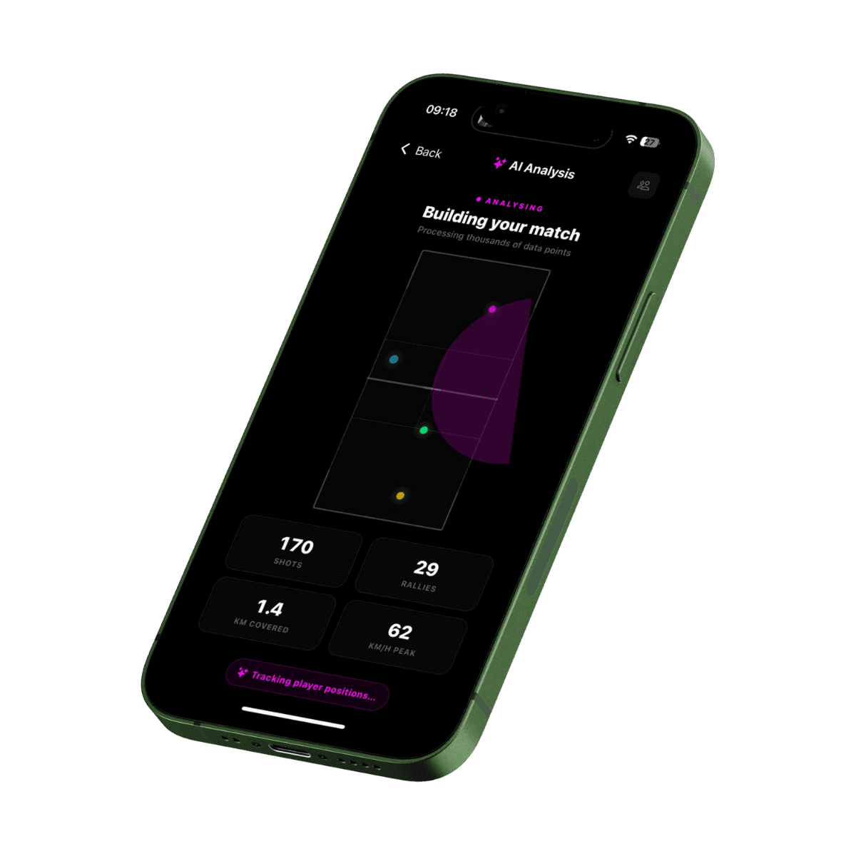 Coach explaining stuff to an athlete