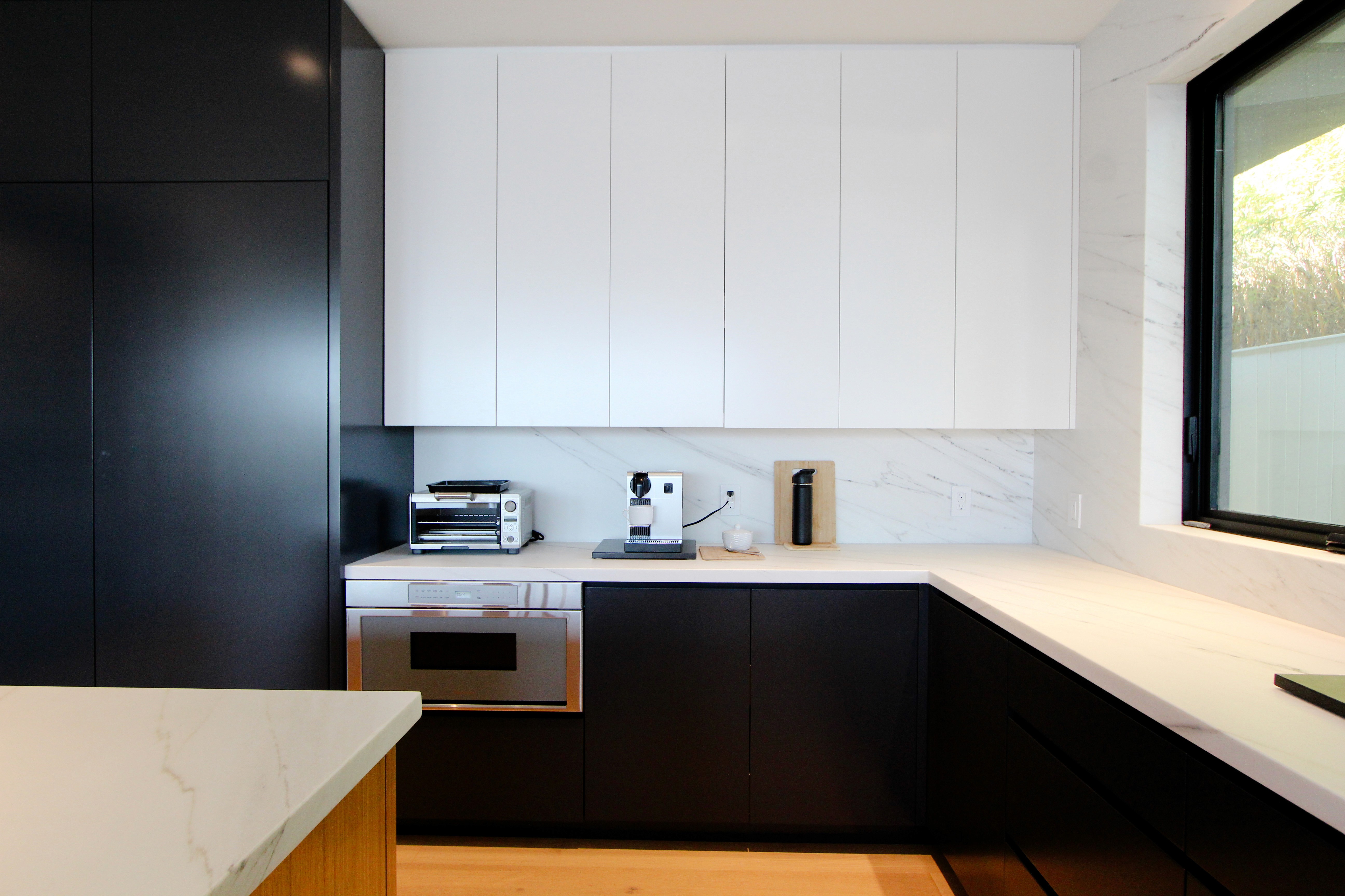 Custom cabinetry in the kitchen with a clean, modern design.