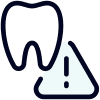 Emergency dental icon