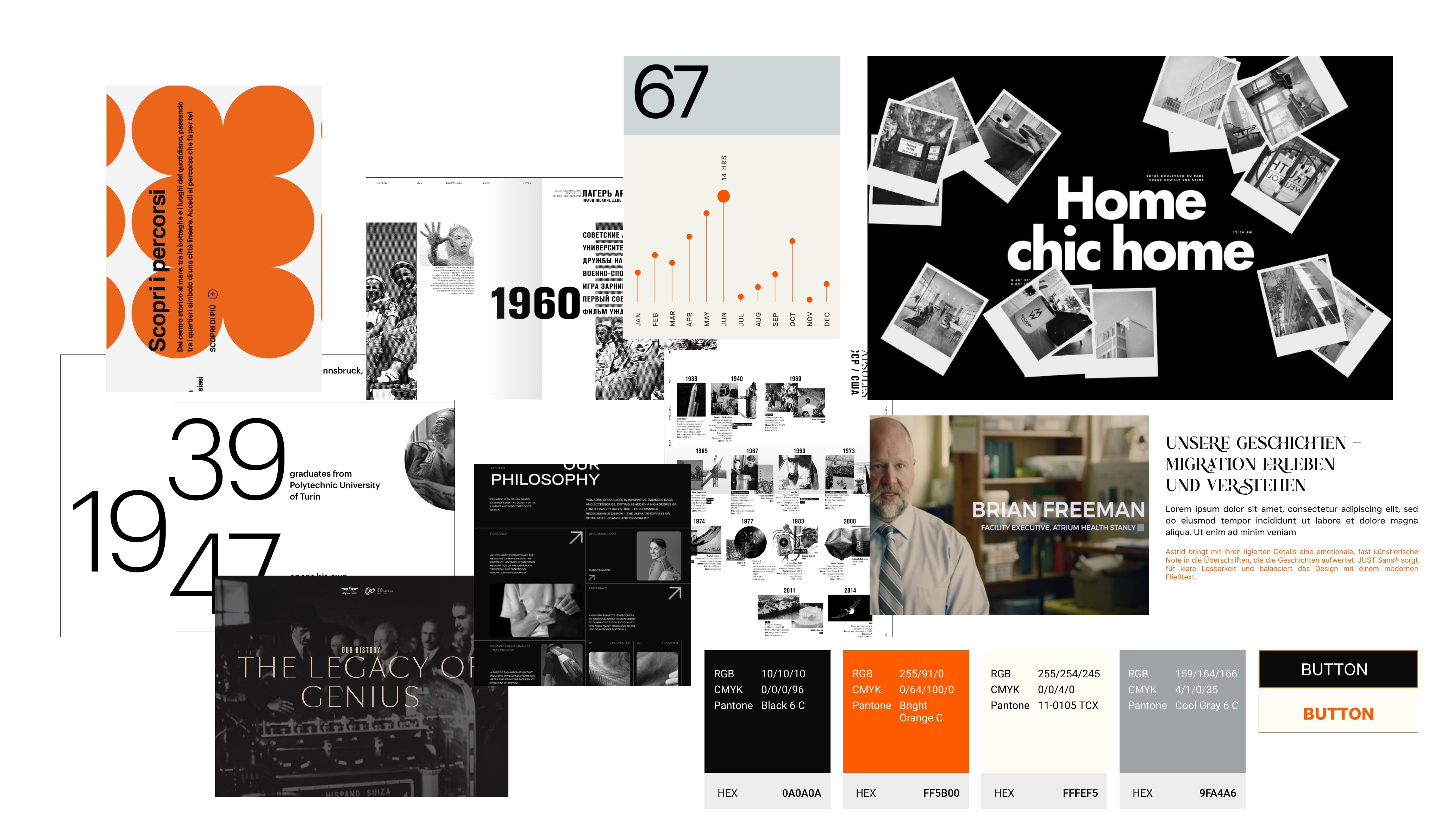 Molten lava texture beneath campaign titles