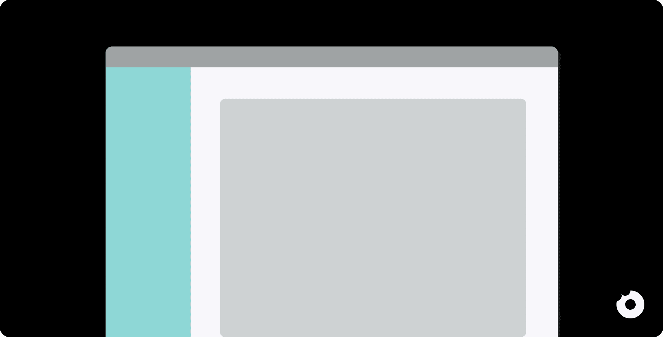 Sidebar filters wireframe