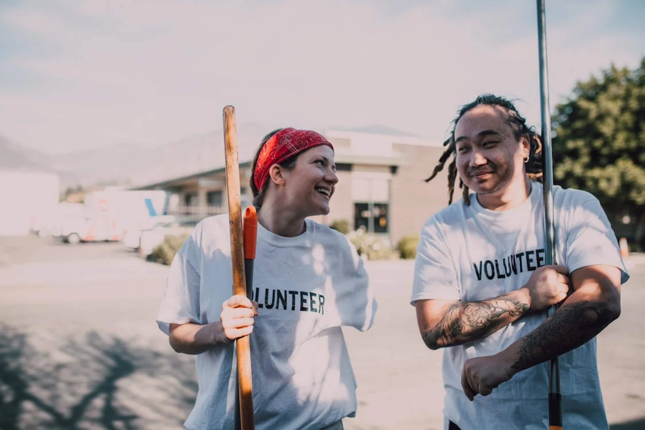 A team of volunteers
