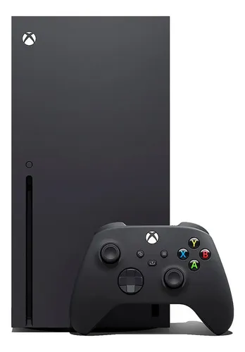 Consola Xbox Series X negra con lector de disco
