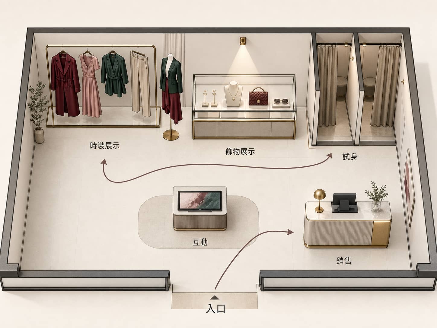 快閃店購物體驗優化工程 Pop-up retail experience design