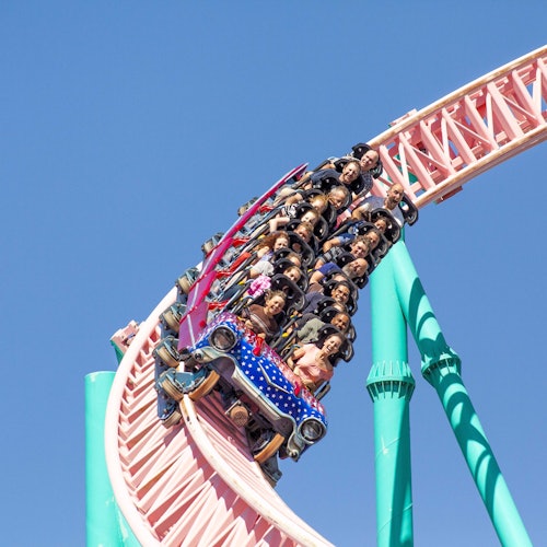 Knott's Berry Farm with transportation