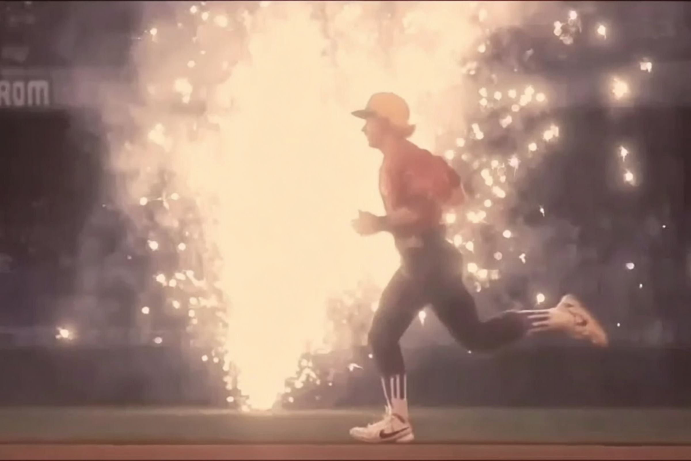 snowboarder woman with a dog