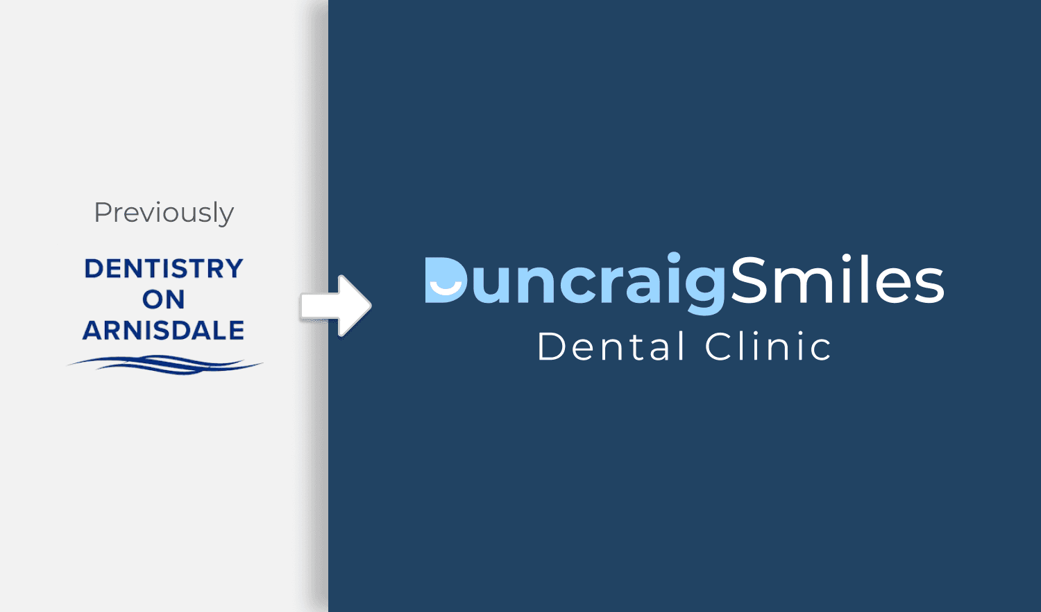 Dentistry on Arnisdale changing to Duncraig Smiles