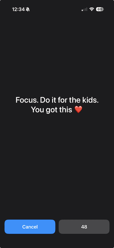 Duration interruption settings in Refocus