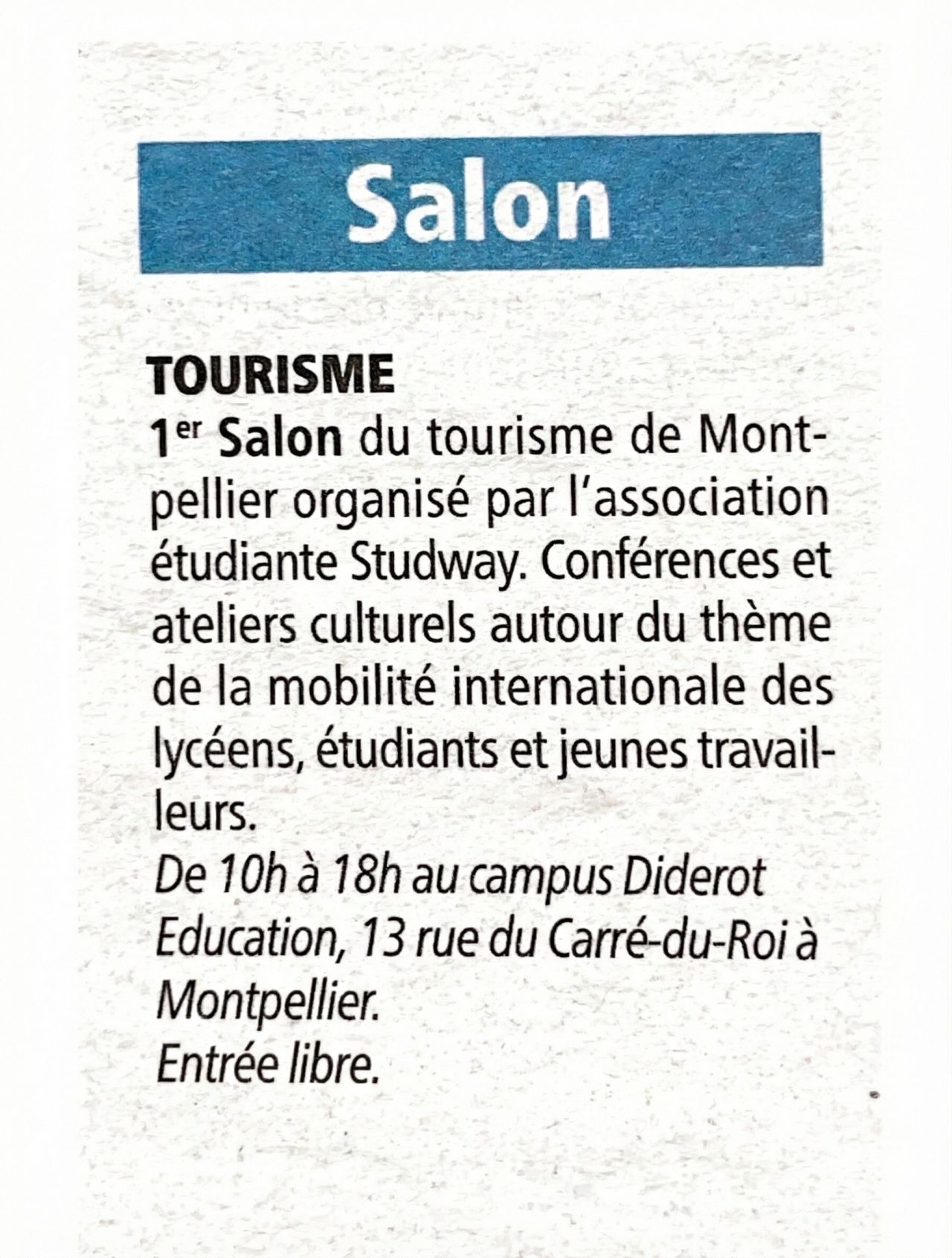 integrer un high school à letranger