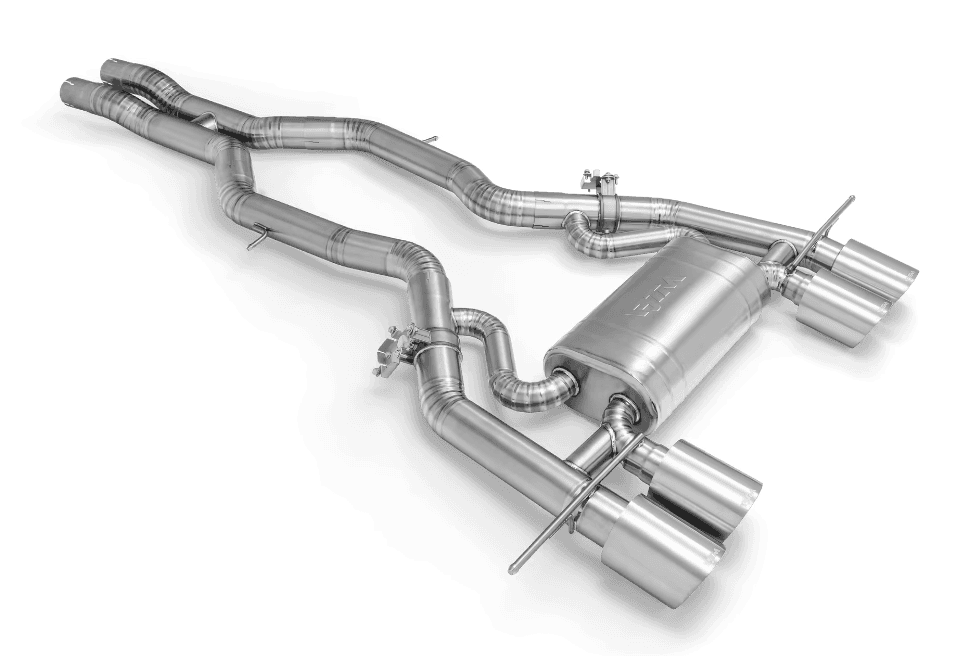 Leichte Titan Abgasanlage für BMW M2, BMW M3 Touring und BMW M4 mit ECE Zulassung von BTM Turbo