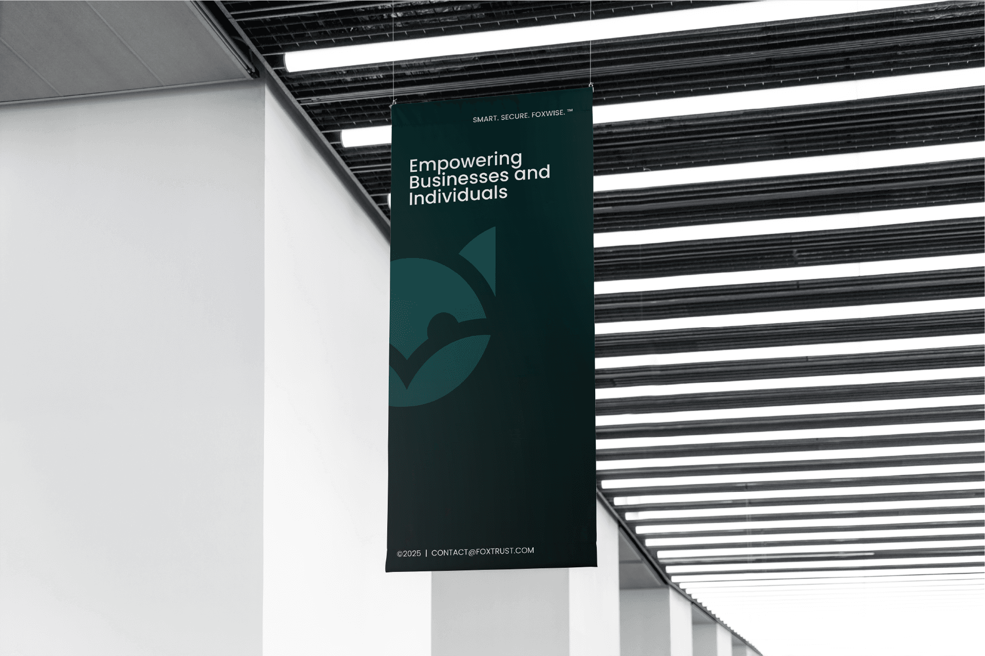 Foxtrust brand identity mockup