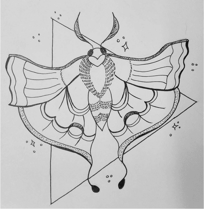 Tablet in hand where the wireframe is displayed