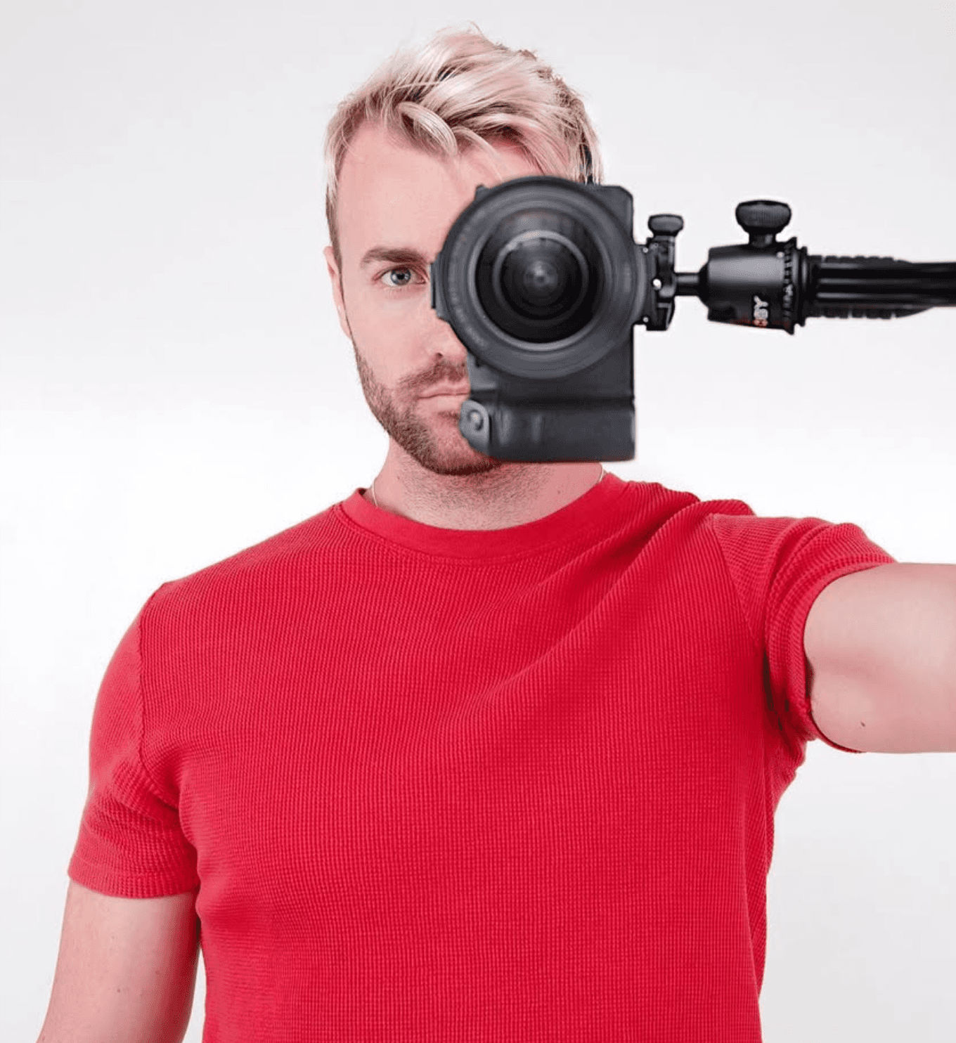 Man Wearing Black Coat