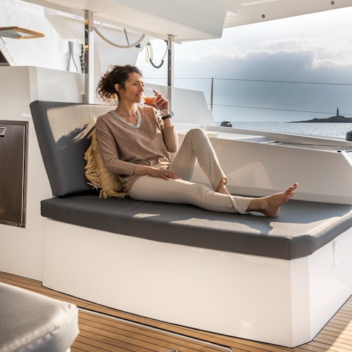 Mykonos: Catamaran Cruise + Meal, Drinks & Transport tickets in Greek Islands