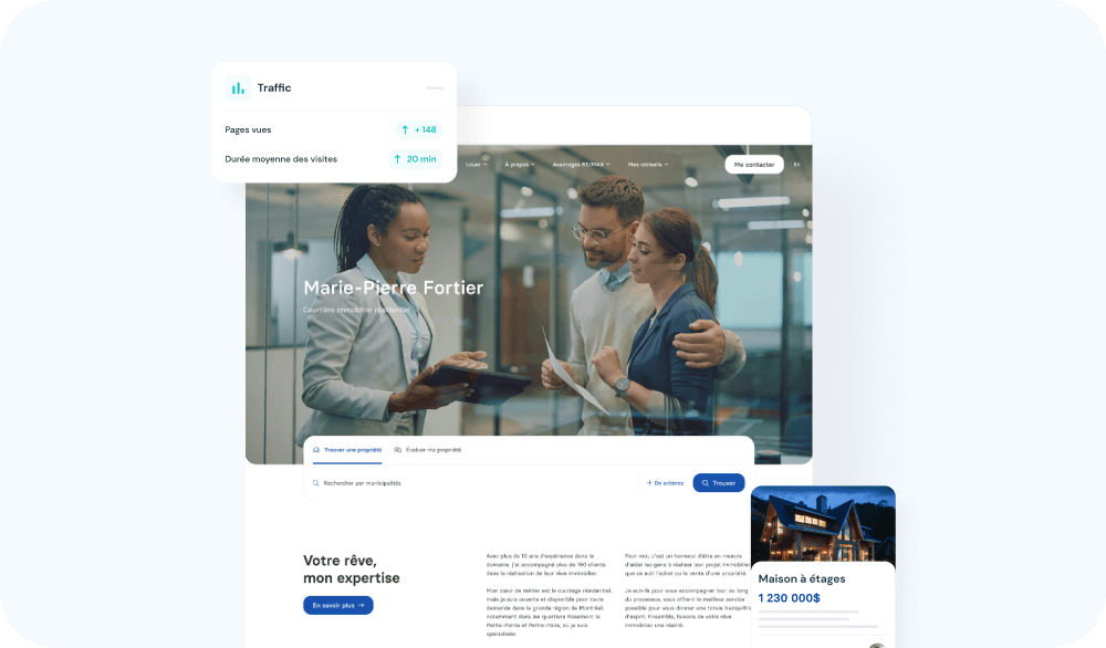 Real Estate Broker Website