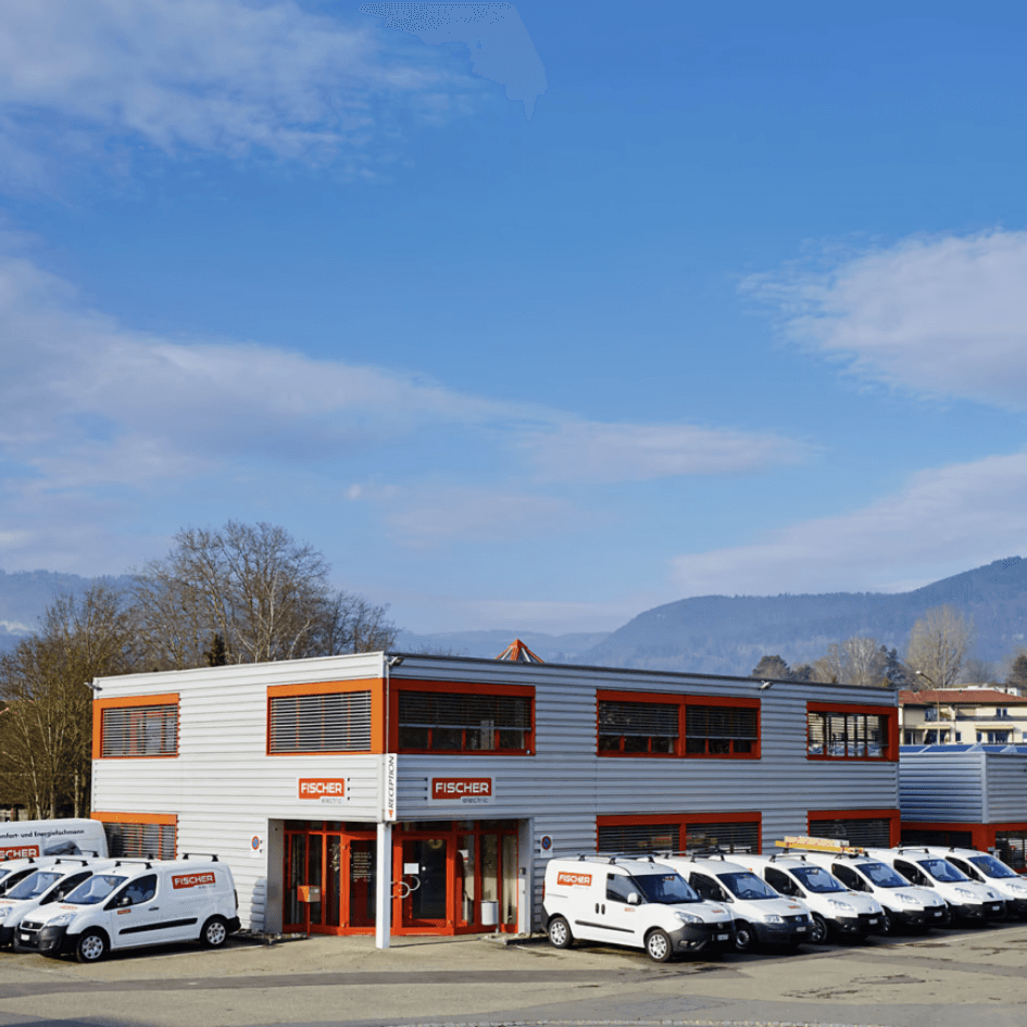 Gebäude der Fischer Electric AG am Standort Orpund