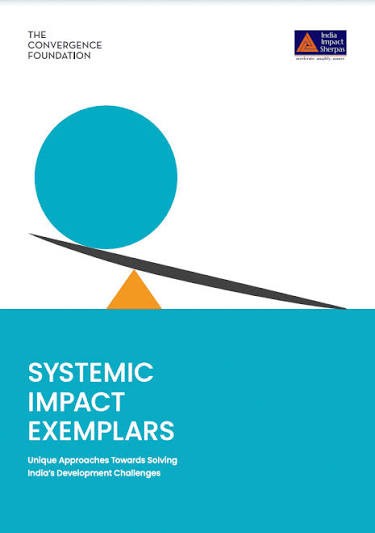 Systems Change Impact report cover