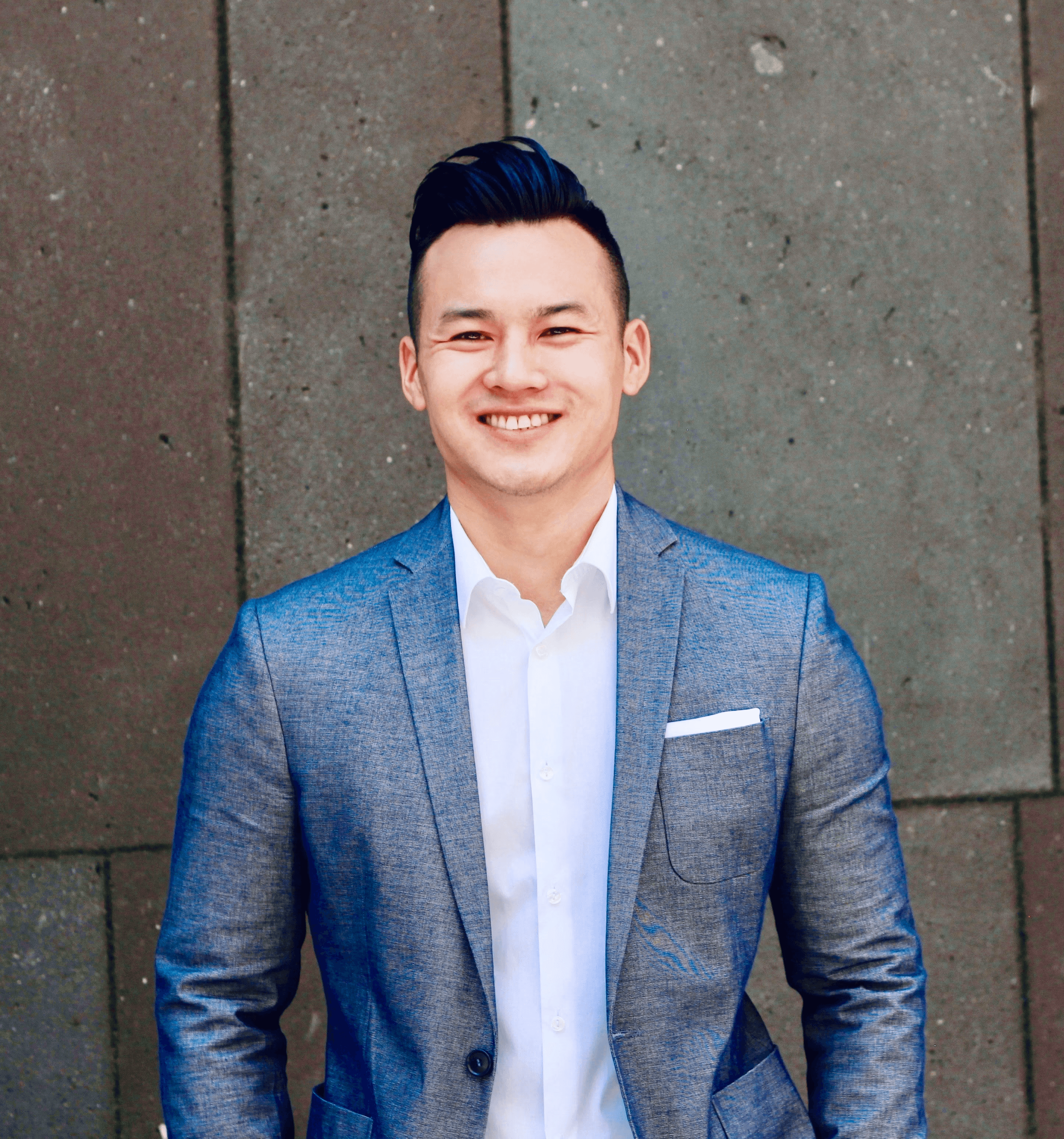 A portrait of a businessman