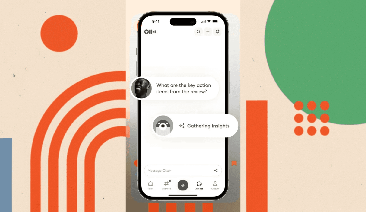 AI assistant summarizing meeting notes - Otter.ai Alternatives